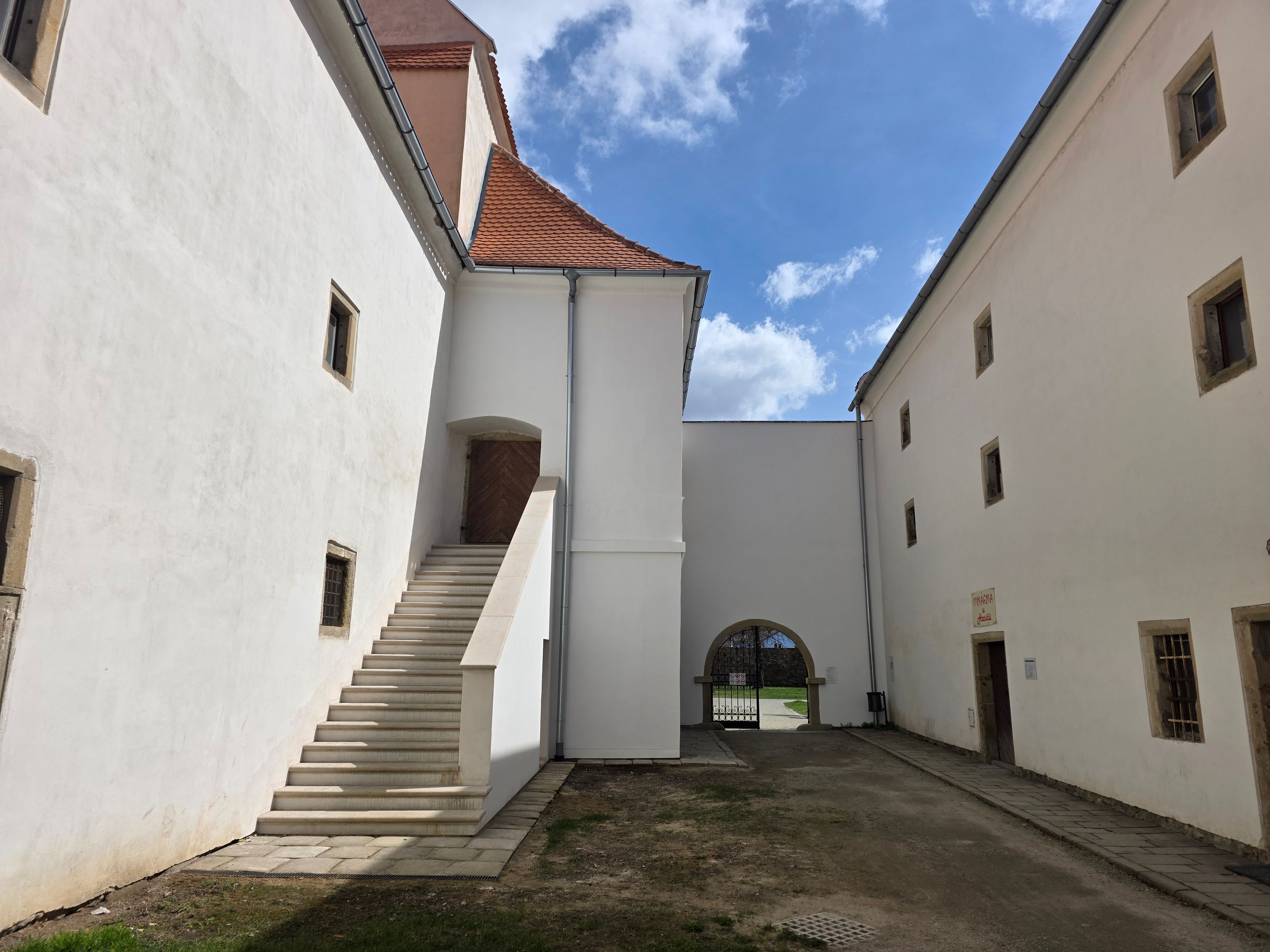 Zámek Oslavany – jižní lodžie